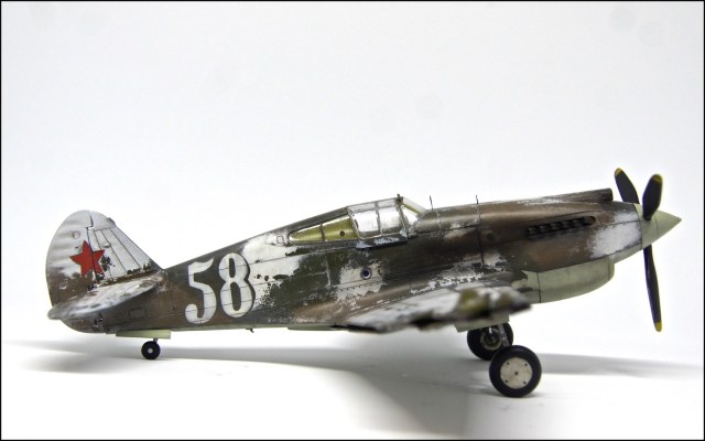 Р-40С - двойной таран ГСС лейтенанта Хлобыстова