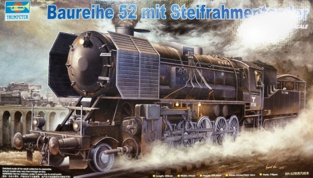 Немецкий паровоз BR-52