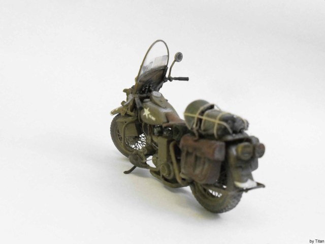 U.S.  WW II  Motorcycle WLA