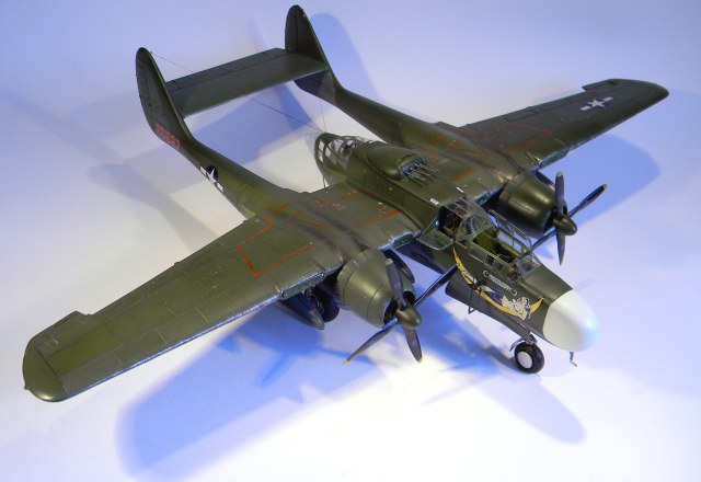 P-61A "Black Widow" по имени "Moonhappy"