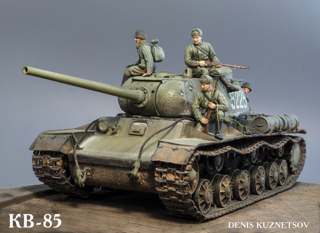 КВ-85 апрель-май 1944г. Крым