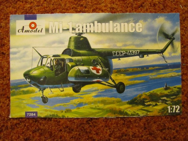 Ми-1 санитарный (Амодел, 1:72, 7284)