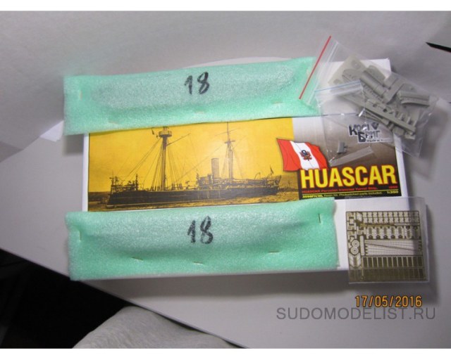 Peruvian Huascar Ironclad Turret Ship, 1866