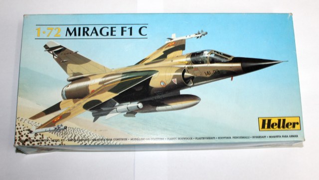 Dassault Mirage F1C 1/72 Heller