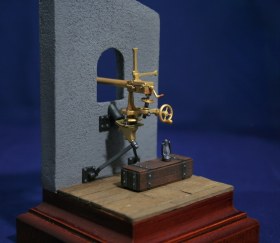 Картечница Гарднера М.90 на крепостном станке