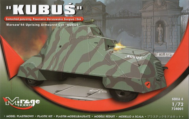 "Kubus" Warsaw Uprising Armored Car