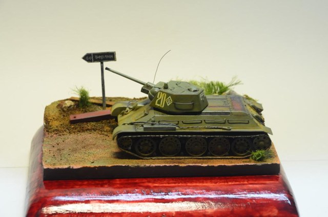 По дороге в Берлин (Т 34-76) 1:72