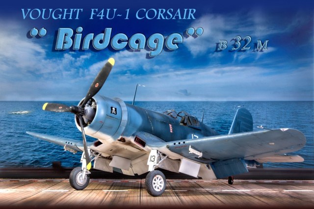 CORSAIR F4U-1 в 32м