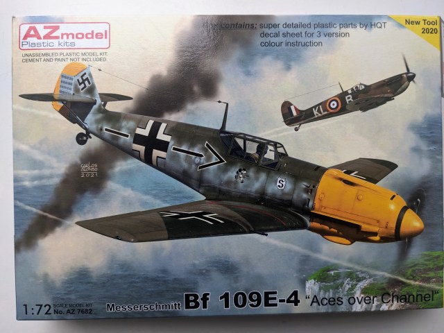 Bf-109E-4 "Aces" 1/72