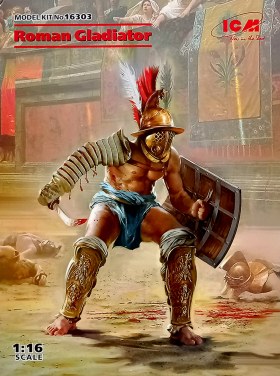 Римский гладиатор (фракиец) 1/16