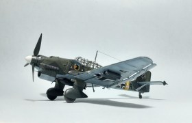 Junkers Ju.87 B-2 Stuka (обр. 1939) (7. StG 77, Arad, Romania, 1941) (F1+AR)