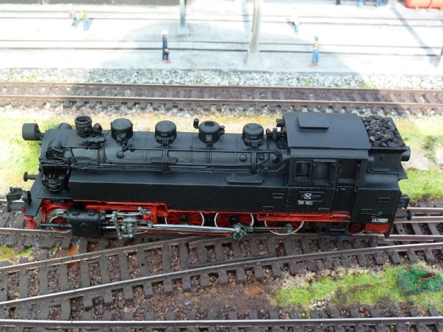 Промышленный паровоз серии 86.