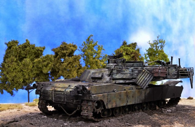 М1А2 Abrams. ГЛАВНЫЙ АРГУМЕНТ ДЕМОКРАТИИ… СГОРЕЛ НА РАБОТЕ…