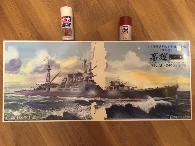 Japanese Navy Heavy Cruiser Takao 1942 Retake