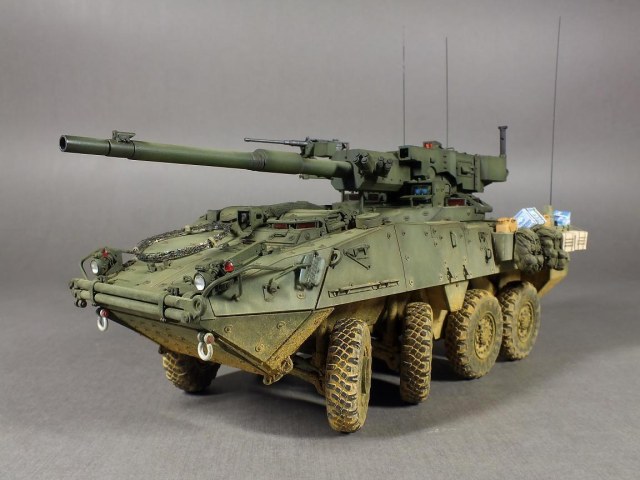 STRYKER M1128 MGS mobile gun system