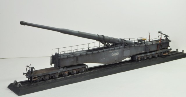 Leopold K5(e) 283mm German WW2 жд орудие