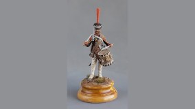 Ротный барабанщик лейб-гвардии Измайловского полка. Россия, 1812 г.