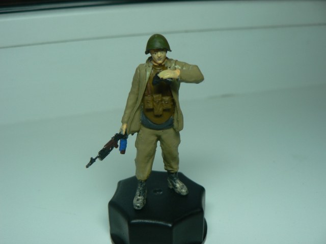 Советский десантник, командир