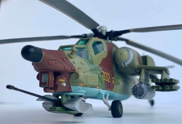 Ми-28А борт "032 желтый" 1:72 Звезда