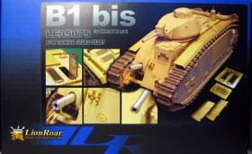 Detail set Char B1 bis with metal barrel