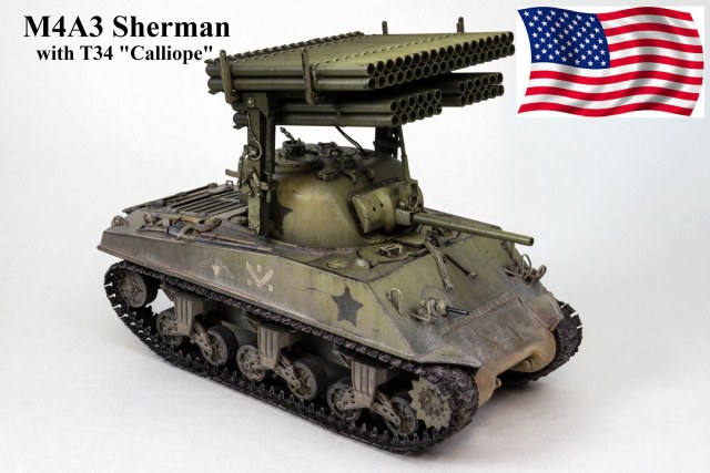 M4A3 Sherman w/T34 Calliope