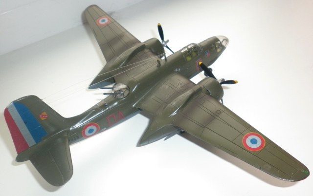 Douglas A20K Boston IV ВВС "Свободной Франции" "эскадрилия Lorraine