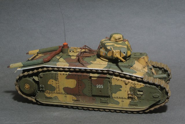 Французский тяжелый танк Char B1 bis