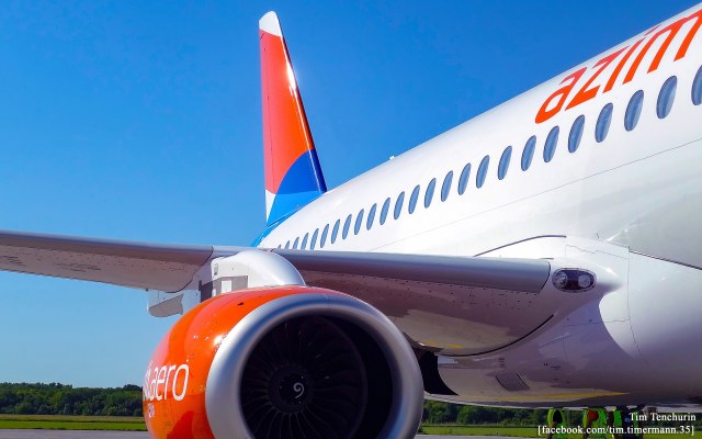 Сухой Суперджет 100 RA-89079 Азимут