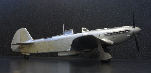 Як-9П, 1/32. Самодел. Фотополимерная смола и металл.