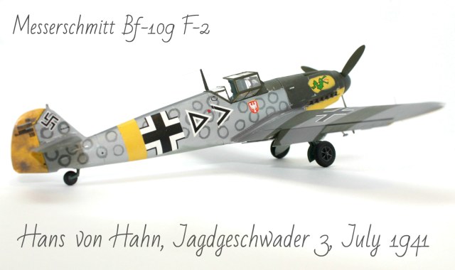 Messerschmitt Bf-109 F-2, Hans von Hahn