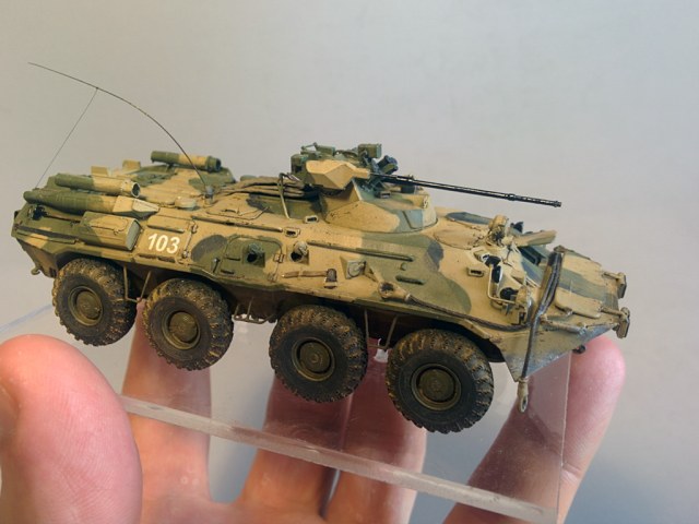 Демонстрация и перевозка БТТ-72