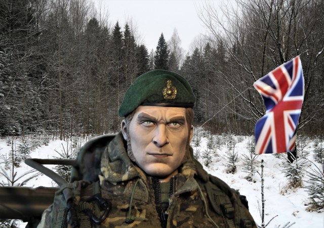 42 Royal Marines Commando на учениях