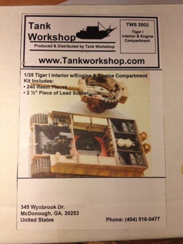 Интерьер танка Тигр