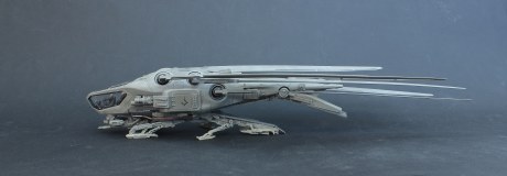 Dune Harkonnen Ornithopter  (DS-009 Meng 1/72)