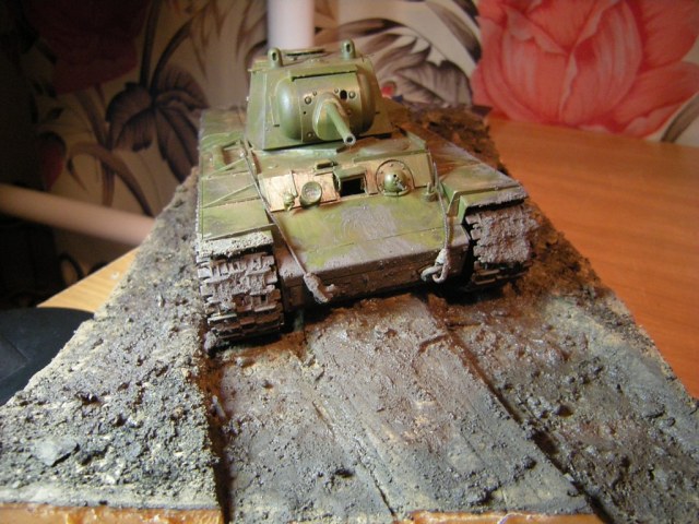 кв-1 в колее