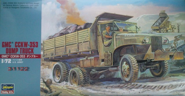 GMC CCKW 353 Dump truck (1/72)