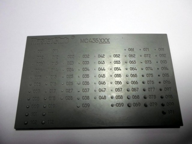 Пример всех болтов и гаек "MasterClub"