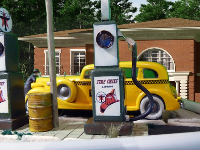 Диорама по мотивам игры "Мафия"