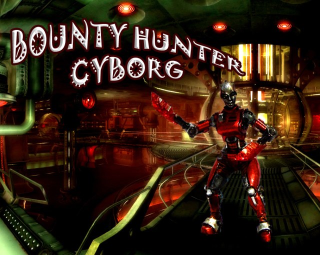 Bounty hunter cyborg