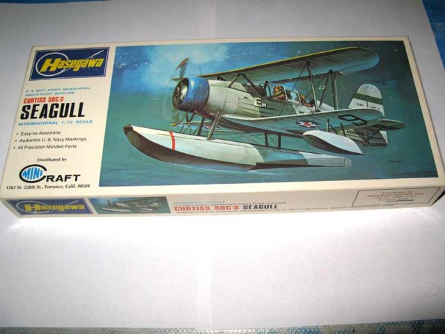 Curtiss SOC-3 "Seagull"   Hasegawa  1/72