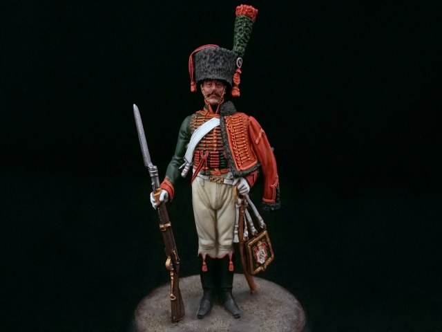 Рядовой конно-егерского полка Императорской Старой гвардии. Франция, 1804-15 года