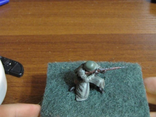 Немецкий пехотинец. Восточный фронт. Зима 1941-42 г.г