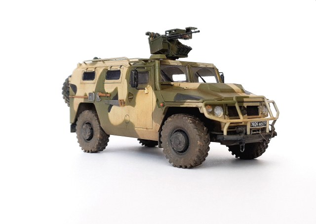 ГАЗ «ТИГР-М» с модулем «Арбалет»