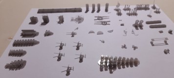 Набор на эсминец "Бойкий" в масштабе-1:200