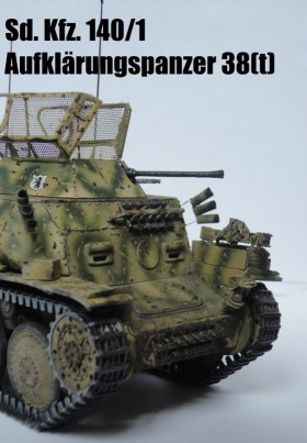 Sd. Kfz. 140/1 Aufklarungspanzer 38(t)