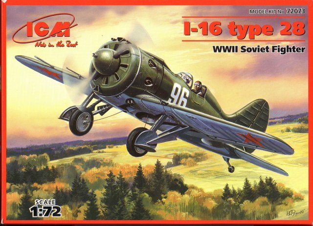 И-16 (тип 28),1/72,ICM