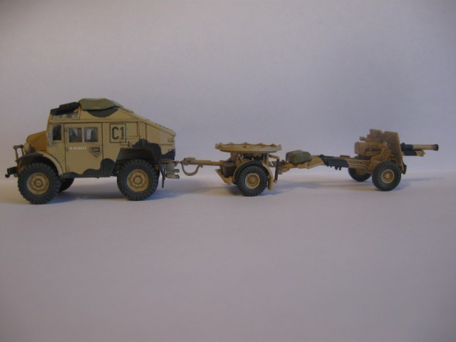 Morris Quad with 25 Pdr. Gun
