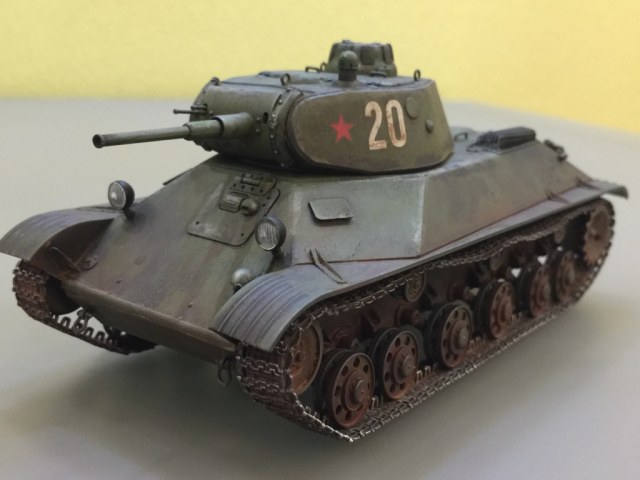 Советский легкий танк Т-50