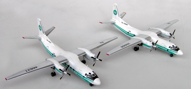 Ан-24 и Ан-26 Алроса - Два алросовских чирка