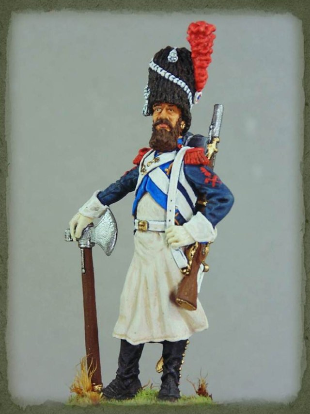 Sapeur du 57 ème rgt. d'infanterie de ligne 1809
